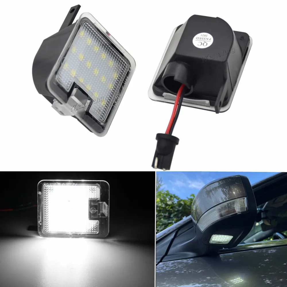 Lámparas Led Canbus para espejo lateral, accesorios para Ford SMax CMax Kuga Escape Monde 4 Focus 3 Grand 2, 2 uds.