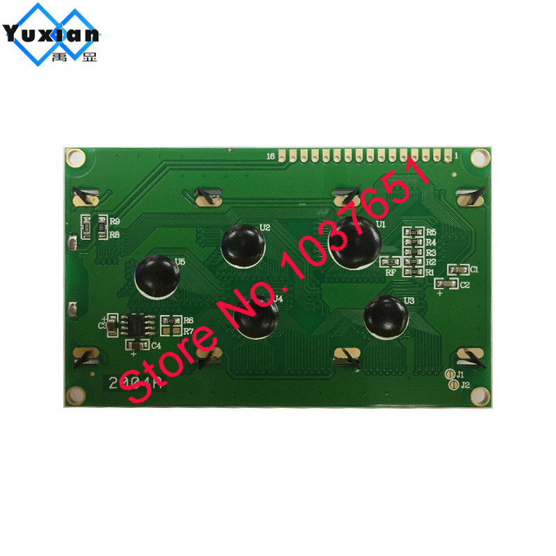 LCD-Modul 2004 20 x 4 IIC I2C-Bildschirm, Charakter, weiß, 3,3 V oder 5 V