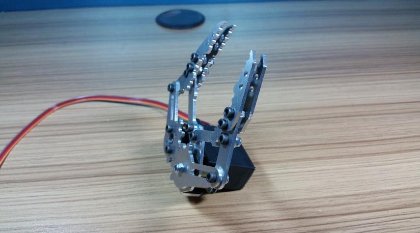 Silber Metall Roboter Arm Greifer Hand Klaue Klemme Roboter Kit mit mg996r Servo für Arduino DIY Projekt Stiel Spielzeug Teile