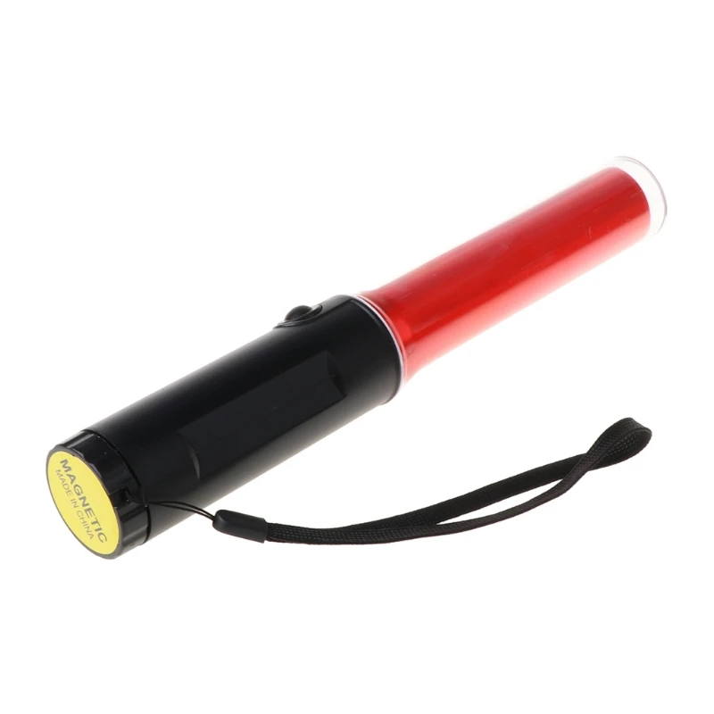 Powerful LED Flashlight Plastic Wand Torch 4 Modes