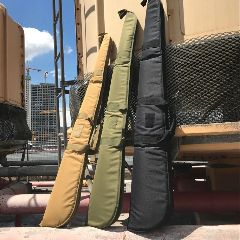 Bolsa táctica para pistola de 125cm, funda para Rifle de aire al aire libre, bolsa de caza Airsoft, mochila con correa para el hombro para Rifle de tiro