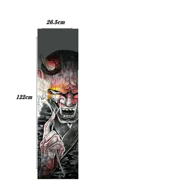 Dài Board Giấy Nhám Nhám Bề Mặt Miếng Dán Chống Thấm Nước Chống Cá Tính Xe Điện Surfskate Giấy Nhám