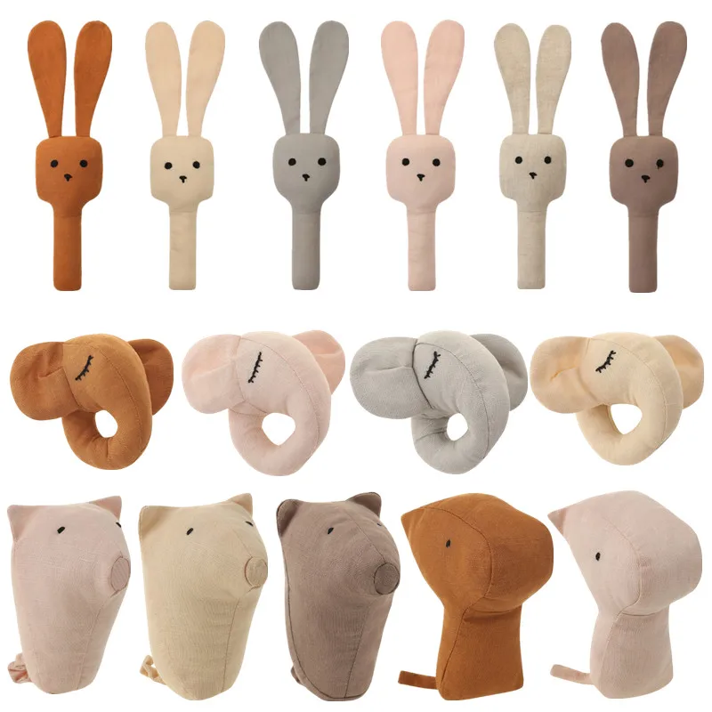 Tay Con Chuông Lục Lạc Mềm Mại Sang Trọng Lắc Đồ Chơi Sơ Sinh Đầu Đồ Chơi Giáo Dục XXFE