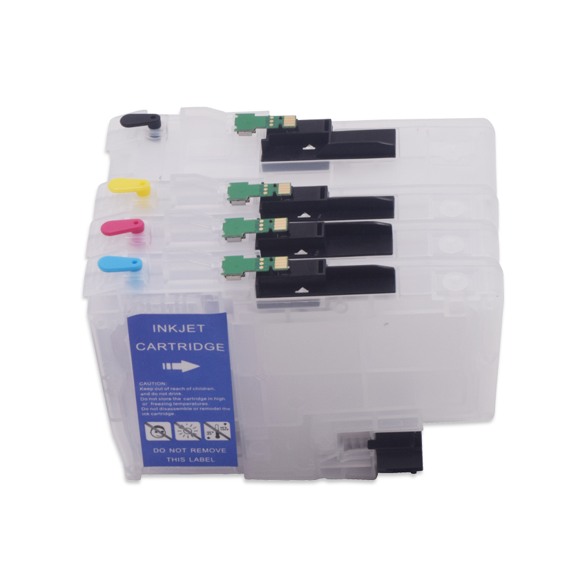 LC3337 LC3339 Kartrid Tinta Isi Ulang dengan Chip untuk Printer Brother J6945DW J5945DW J5845DW J6545DW