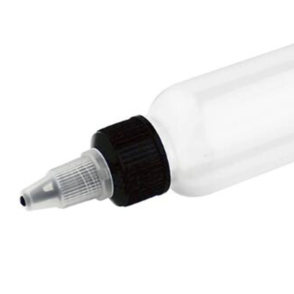 5-10 Uds 30/50/60/120/250ml botellas de pigmento de tinta de aerógrafo de tatuaje transparente reciclable contenedor de botella vacía para Color de tinta de tatuaje