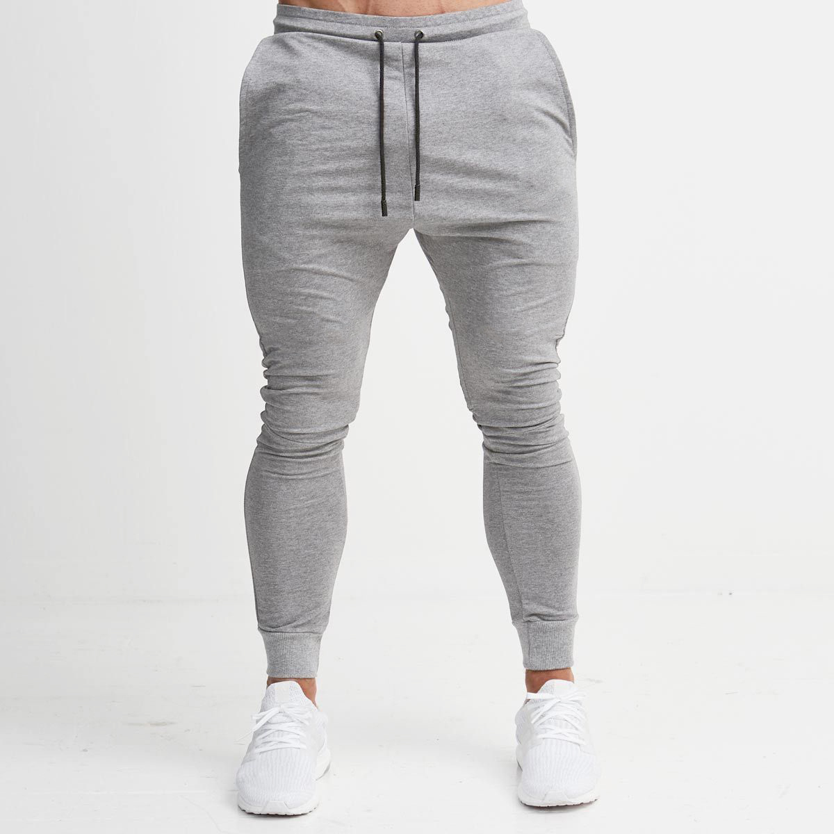 Pantalones deportivos ajustados para hombre, pantalones deportivos cónicos para correr, ejercicio, gimnasio, entrenamiento