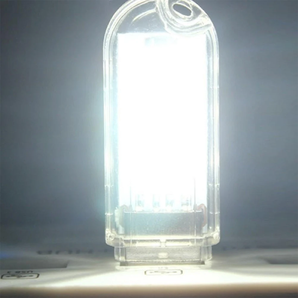 USB ไฟ LED หนังสือ 3LEDs หลอดไฟ 5V Power Input สีขาว 5000K Warm White 3000K USB Night light