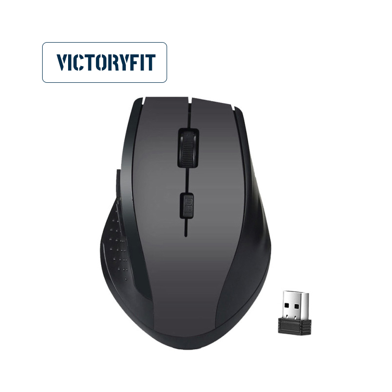 Bezprzewodowa mysz dla graczy 2,4 GHz do komputera PC mysz do gier z odbiornikiem USB akcesoria do laptopów dla Windows Win 7/2000/XP/Vista