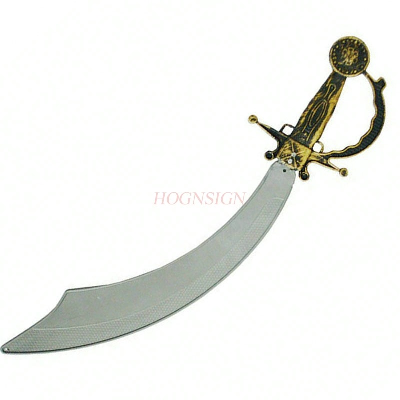 Espadas de juguete para disfraz de Halloween, accesorios para fiesta, espada de plástico, espada de piratas, espada de pirata de simulación de espuma, regalos de disfraz para niños