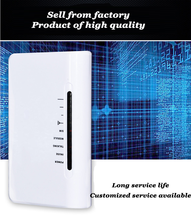 Tarjeta SIM teléfono fijo 2G o 4G terminal inalámbrico fijo PABX VOIP DTMF sistema de alarma teléfono de escritorio casete de Audio teléfono Lansline