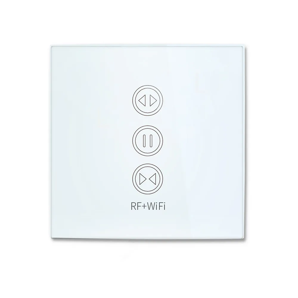 Tuya Smart Life EU WiFi rodillo obturador cortina interruptor para persianas motorizadas eléctricas con Control remoto interruptor inalámbrico Google Home interruptor táctil de pared de Control de voz Alexa Echo hogar