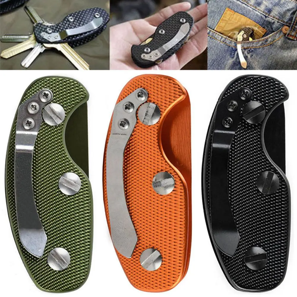 Móc Chìa Khóa Thông Minh Giá Đỡ Di Động Túi Đựng Ví Dây Chuyền Chìa Khóa Xe Ô Tô Ví Quản Gia Bỏ Túi EDC Móc Chìa Khóa Nhà Tổ Chức Dụng Cụ nam
