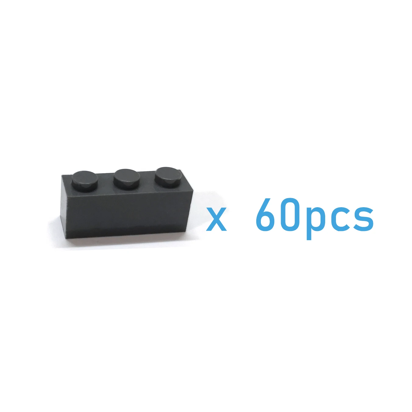 Bộ 60 DIY Khối Xây Dựng Dày Hình Viên Gạch 1X3 Chấm Bi Giáo Dục Sáng Tạo Kích Thước Tương Thích Với 3622 Nhựa Đồ Chơi dành Cho Trẻ Em