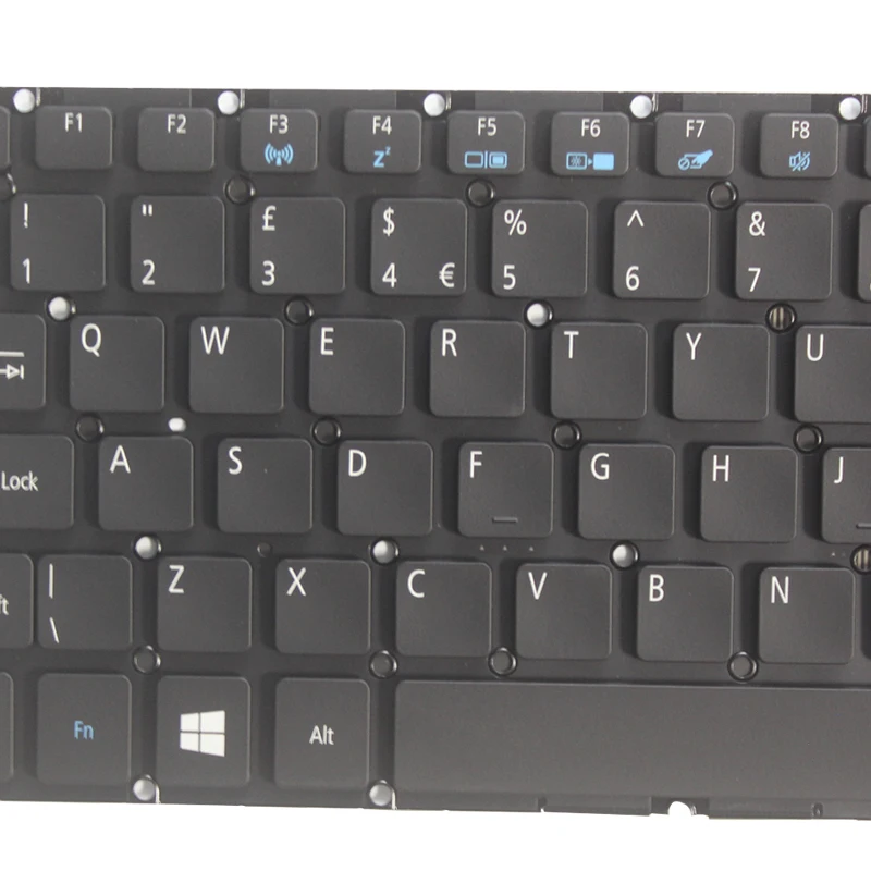 Baru Inggris Keyboard untuk Laptop ACER Aspire E5-523 E5-523G E5-553 E5-553G E5-575 E5-575G E5-575T E5-774 UK Keyboard dengan Lampu Latar