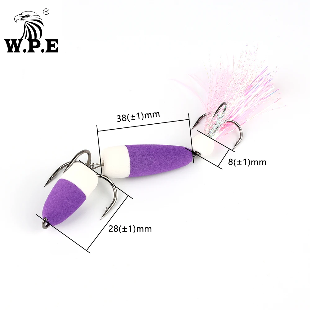W.p.e Thương Hiệu Mới Mandula Size L 1 Mồi Câu Swimbait 50 Màu Bass Dụ Côn Trùng Mồi Mồi Câu Cá Mềm pesca Câu Cá Wobbler