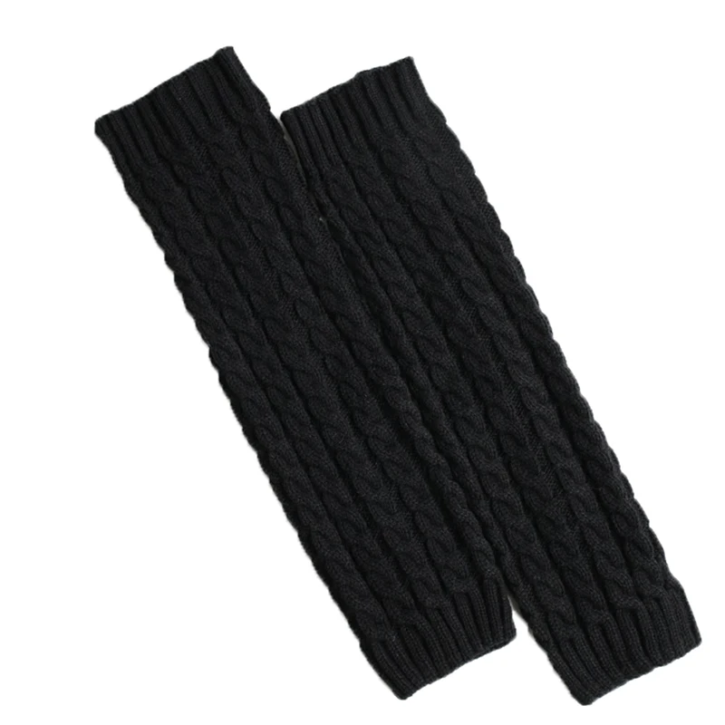 Nam Nữ Thun Dệt Kim Hâm Nóng Khởi Động Dành Cho Chân Đầu Gối Tay Kneepad Trong Mùa Đông, Mùa Thu