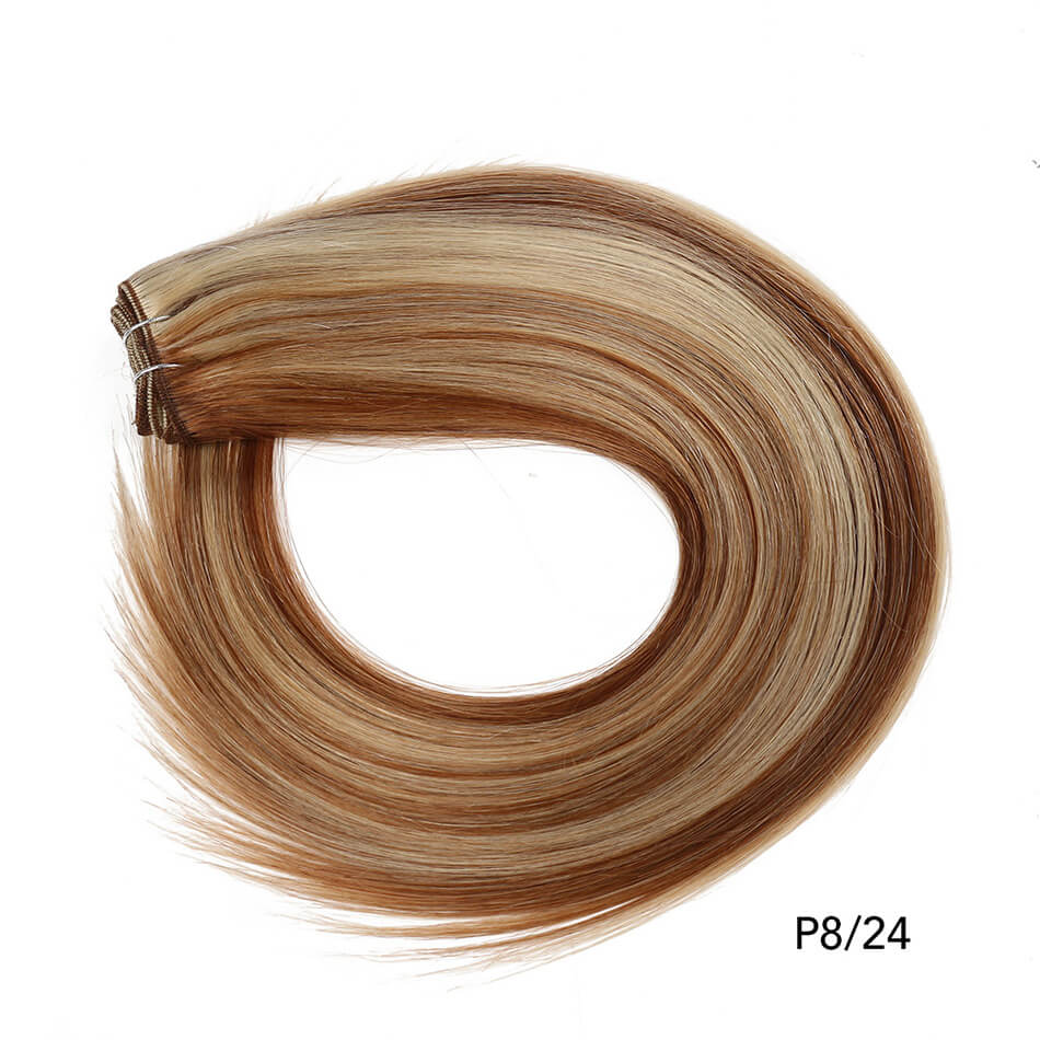 Steil menselijk haar inslagbundels Europese Remy natuurlijke menselijke haarverlenging 100 g kan krullend haar weeft