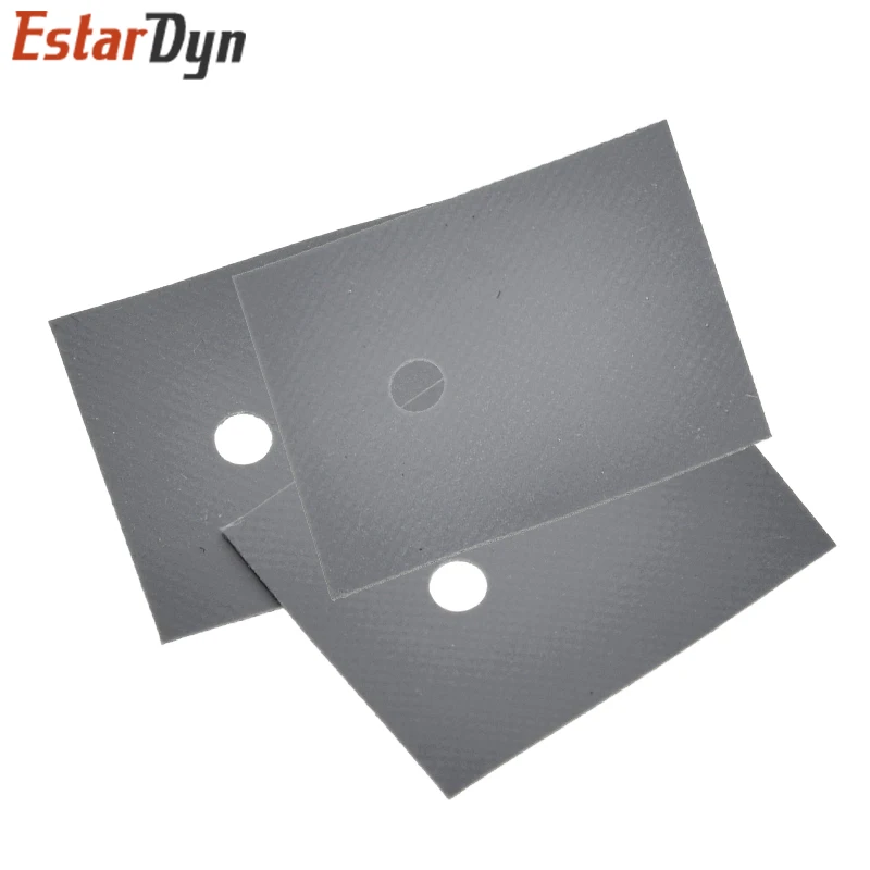 10 Chiếc Lớn TO-3P Đến-247 Tấm Silicon Miếng Lót Nồi Cách Nhiệt Silicon Lớp Phim Cách Nhiệt