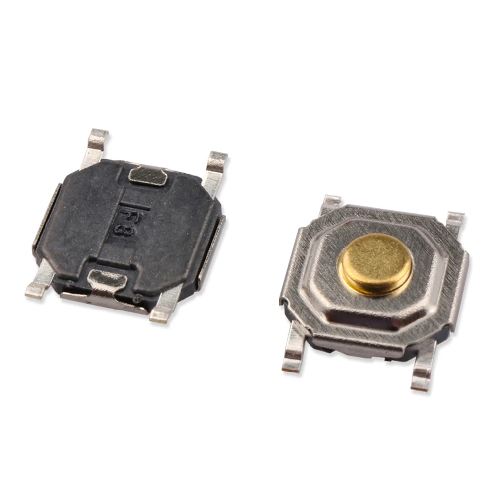 100PCS/LOT Micro Tact Switch Touch 4*4*1.5mm 4x4x1.5mm SMD Tactile Tact Push Button Micro Switch Momentary