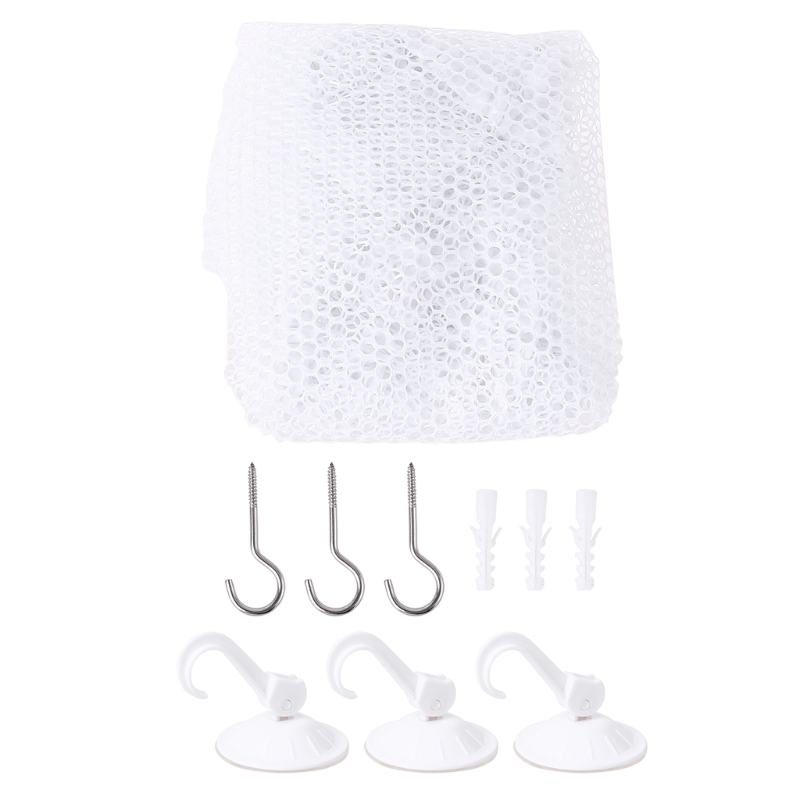 Mesh Net hamak zabawkowy narożnik wypchane zwierzęta dzieci Baby wiszący Organizer