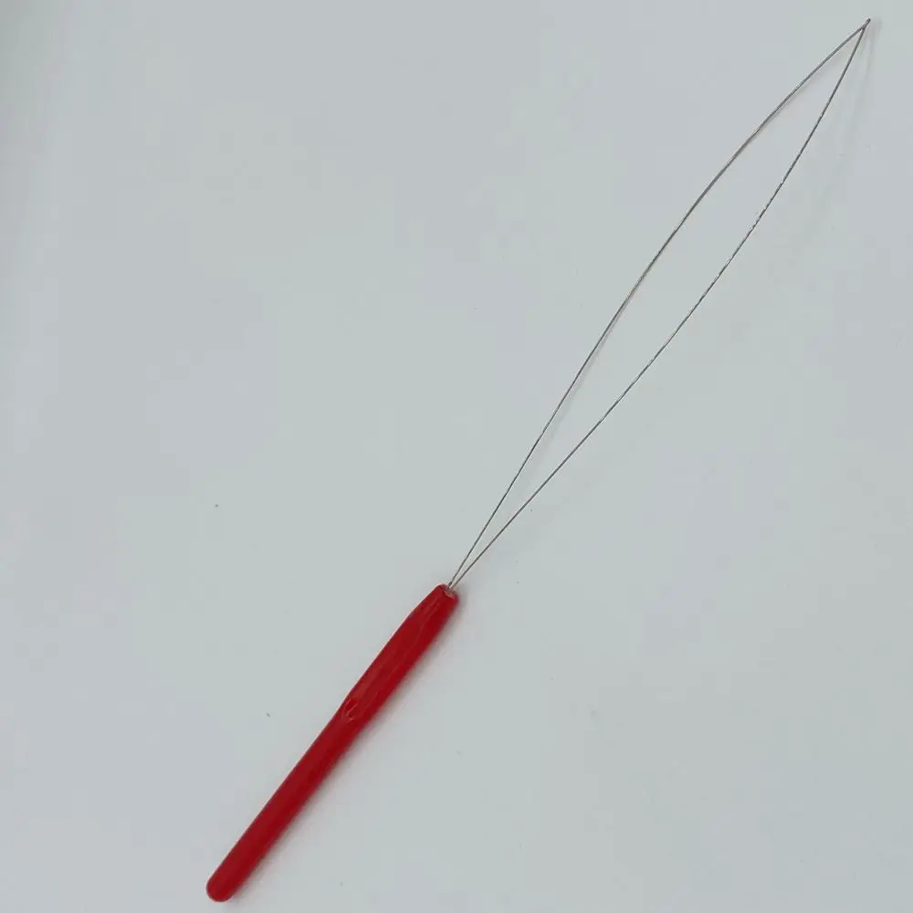 40 Chiếc Nhựa Vòng Kéo Kim Micro Vòng Tóc Threader