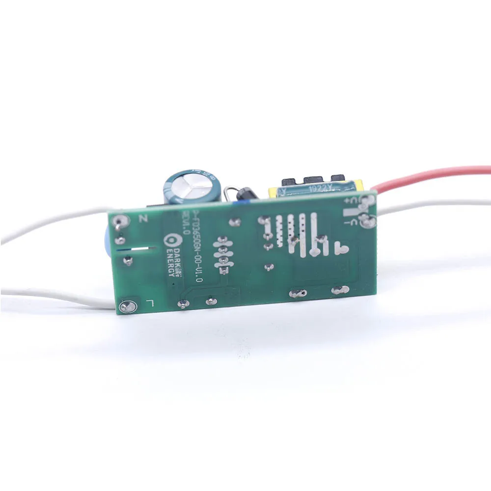 Controlador LED 36-50W fuente de alimentación corriente constante DC120-160V Control de voltaje automático transformadores de iluminación para luces LED DIY