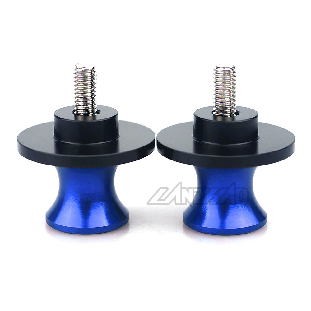 Carretéis de braço oscilante para motocicleta yzf, parafusos de suporte m6, acessórios de alumínio cnc para yamaha yzf r3 r25 r6 r1 2013-2019