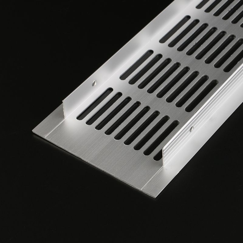 Multi größe Aluminium Legierung Air Vent Lochblech Web Platte Belüftung Grille