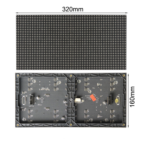 Modulo display LED P5 64 x 32 punti Modulo display LED per interni pixel SMD 320x160mm per schermo led con pannello LED controller led