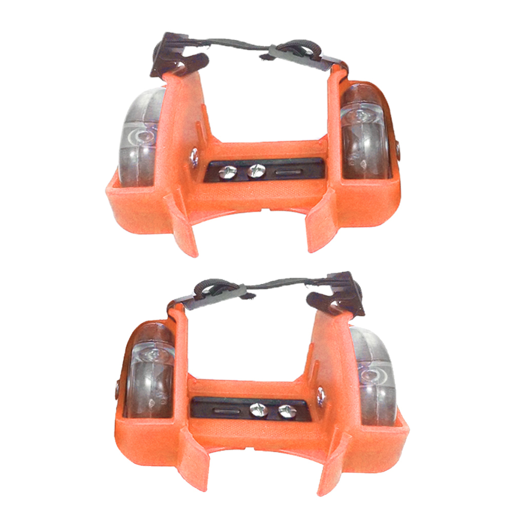 Einstellbare Ferse Rad Roller Sport Kinderrollschuh Schuhe Trainer Räder Licht Up LED Roller Skating Schuhe Exerciser für Kinder Kind