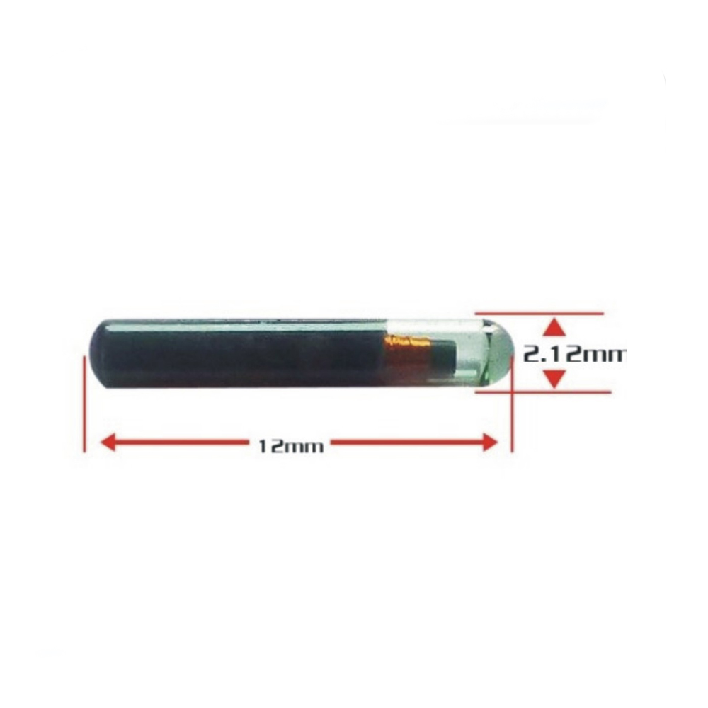125 кГц/134,2 кГц 2,12*12 мм/1,4*8 мм микрочип RFID-метка для животных с чипом EM4305 ISO11784/5 FDX-B для идентификации рыбы, собаки, кошки