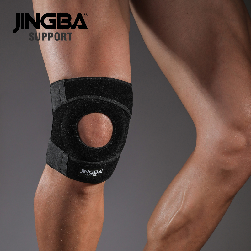 JINGBA SUPPORT rodillera voleibol rodillera deportes al aire libre baloncesto Anti-caída rodillera protector rodillera deportiva