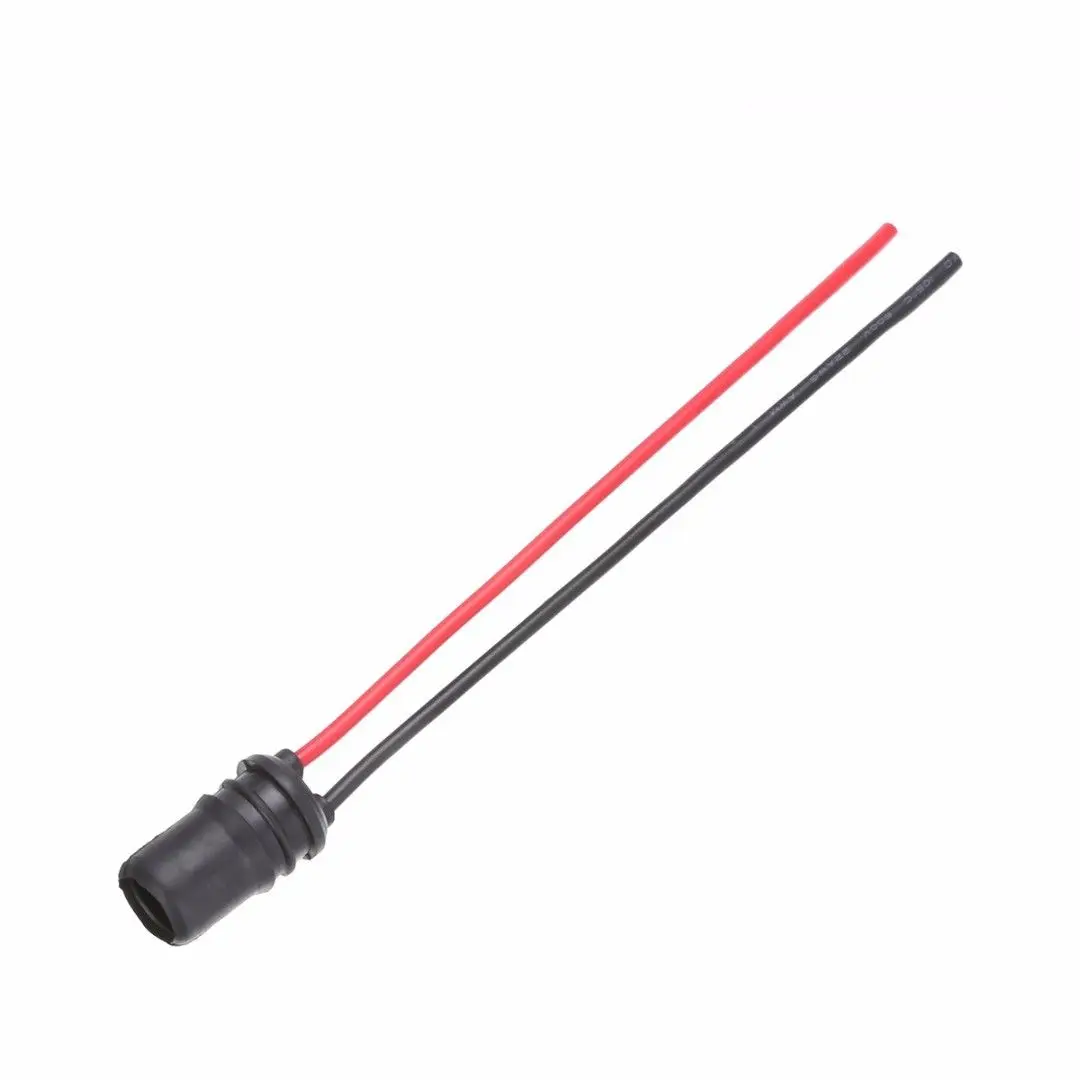 10 Chiếc T10 W5W Xe Đèn Ổ Cắm Cao Su Bóng Ổ Cắm Chân Đèn Cổng Kết Nối Dùng Cho Xe Ô Tô, Xe Tải Thuyền
