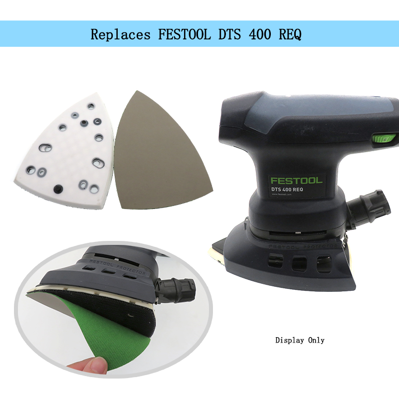 148X98Mm Bám Bụi Dự Phòng Tấm Chà Nhám Cho Móc Vòng Chà Nhám Đĩa thay Thế FESTOOL DTS 400/DS400 REQ Nhám Mài