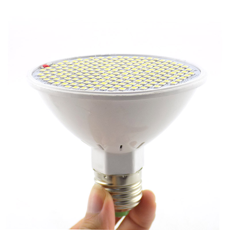 新しいフルスペクトル 200 LED 植物成長ライト E27 電球黄色 Fitolamp 屋内野菜栽培ボックステントホームルーム温室
