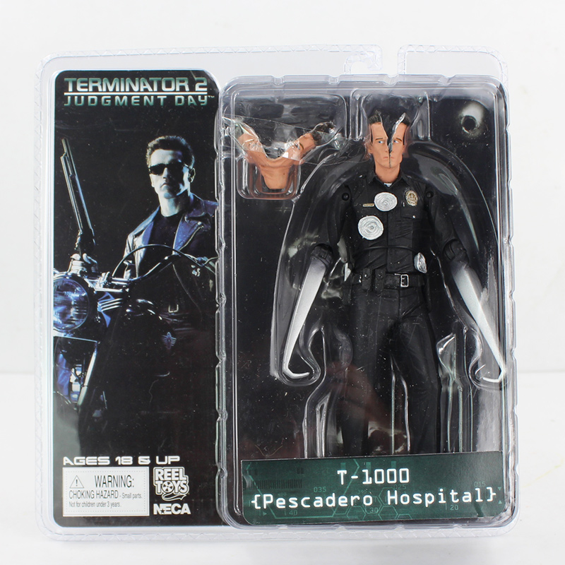 NECA ターミネーター T-800 T-1000 内骨格 PVC アクションフィギュアコレクタブルモデル玩具