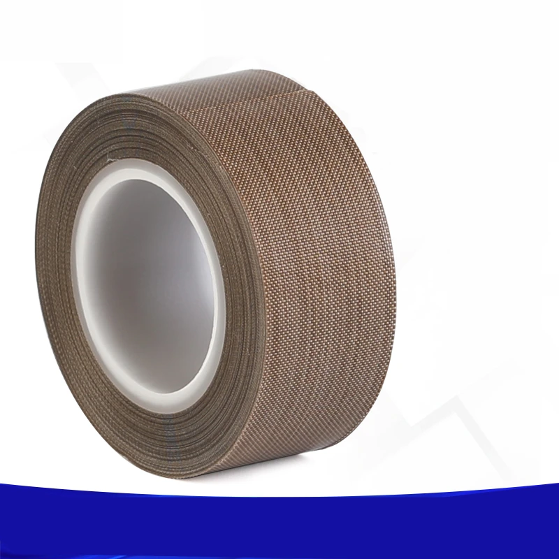 0.18มม.300องศาฉนวนกันความร้อนสูงกาวเทปผ้าฉนวนกันความร้อนเครื่องซีล PTFE เทป