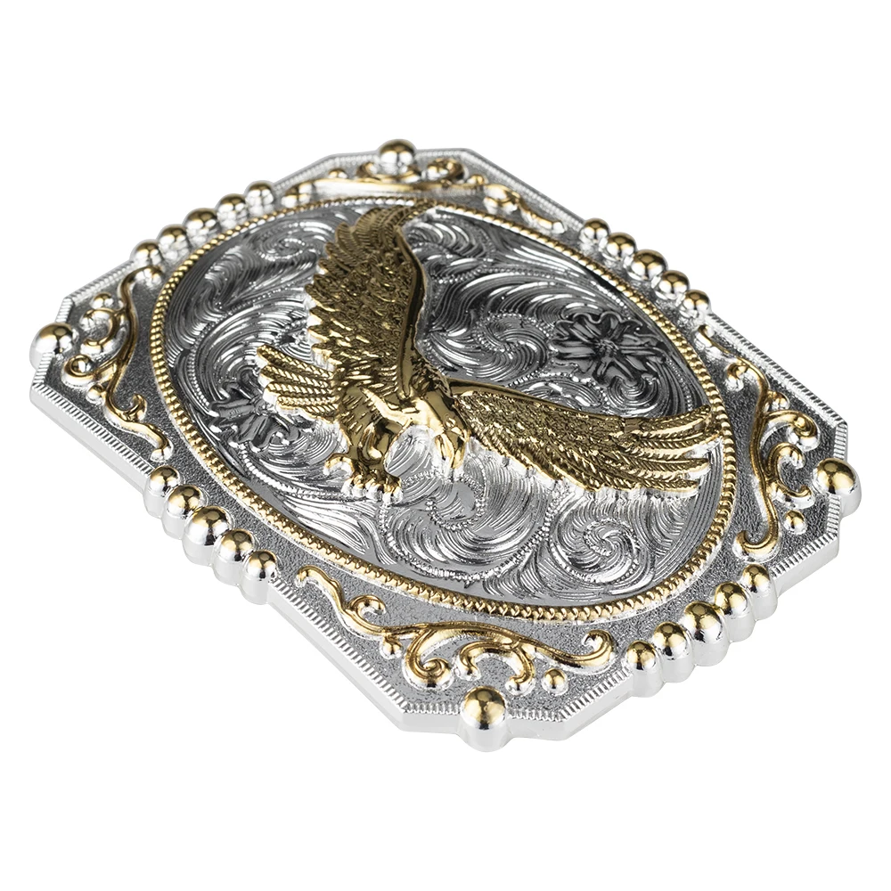 Golden Eagle ใหญ่เข็มขัดหัวเข็มขัดคาวบอย