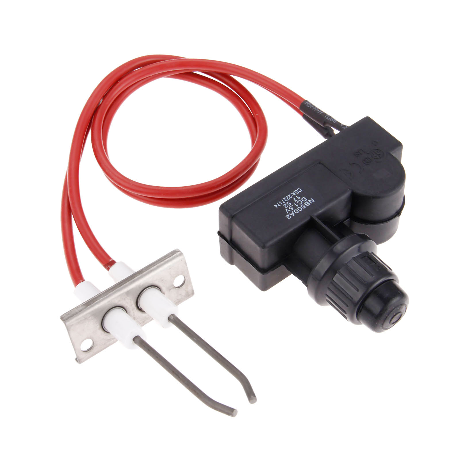 Kit de botón de encendido electrónico Universal, doble encendido para calentador de Gas y agua de parrilla de barbacoa, Char-Broil
