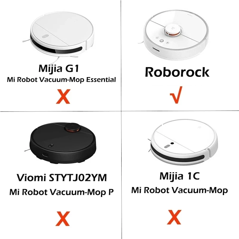 6-Cánh Tay Mặt Bàn Chải Thay Thế Một Phần Cho Xiaomi Roborock S5 S50 S51 S55 S5 Max S6 MaxV S6 Nguyên Chất s7 Robot Hút Bụi Phụ Kiện