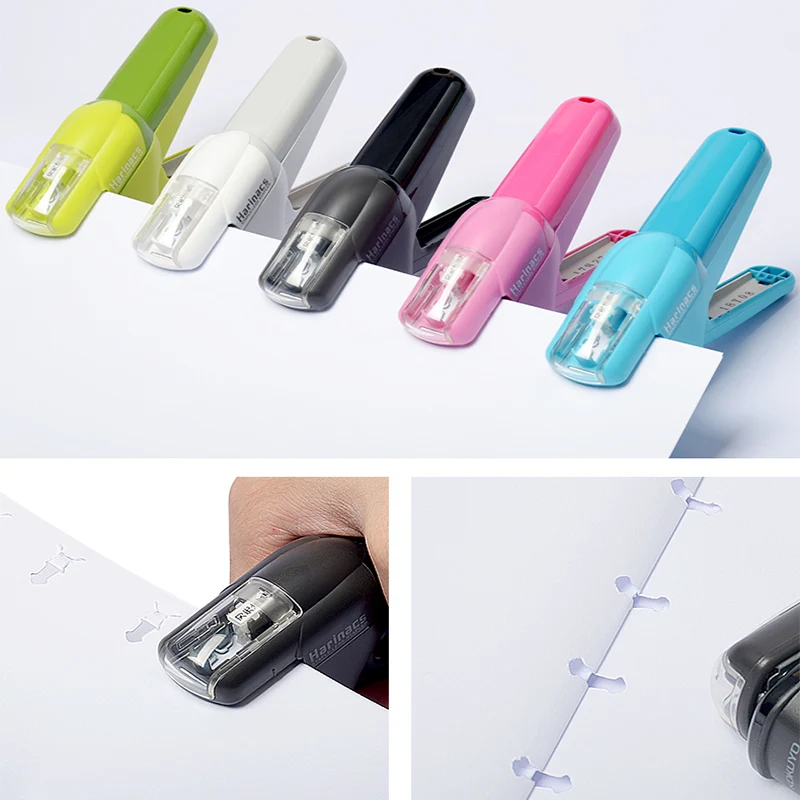 KOKUYO Chủ Lực Không Bấm Kim Harinacs Báo Chí SLN-MSH/DẶM/GIỜ Nổi Needleless An Toàn Và Thân Thiện với môi trường cho Văn Phòng, Sinh Viên