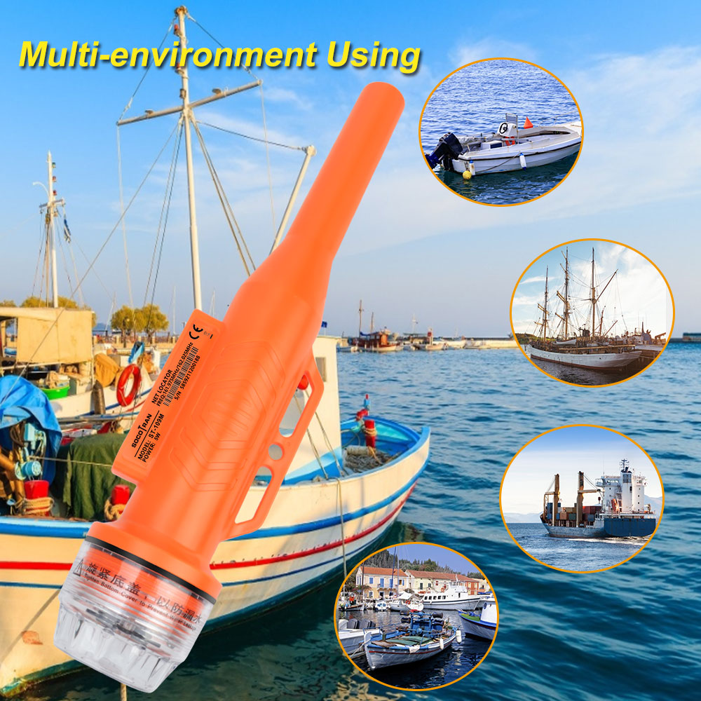 Socotran ST-109M Mềm Thuyền Sử Dụng Lưới Đánh Cá Vị Trí Đo Gửi AIS Vị Trí Có Ăng Ten IPX7 GPS Chống Mất Theo Dõi thiết Bị Định Vị