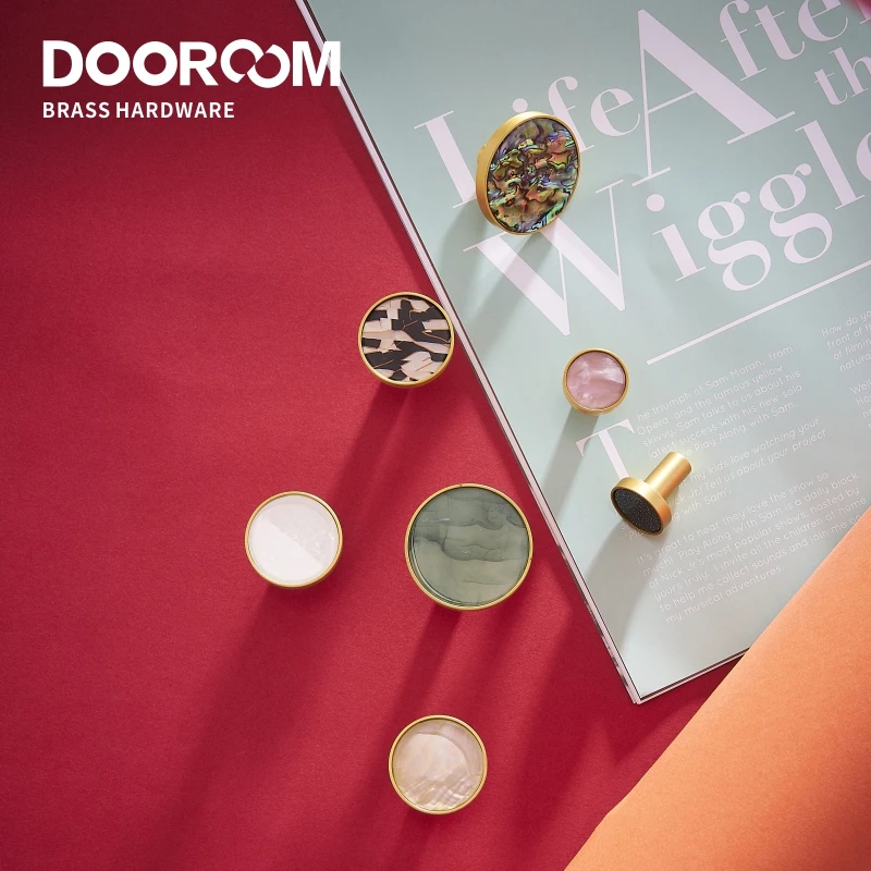 Dooroom Đồng Móc Vỏ Bắc Âu MỤC VỤ Vàng Trắng Phòng Tắm Trong Nhà Bếp Hành Lang Tường Móc Quần Áo Treo Tường Hàng Móc