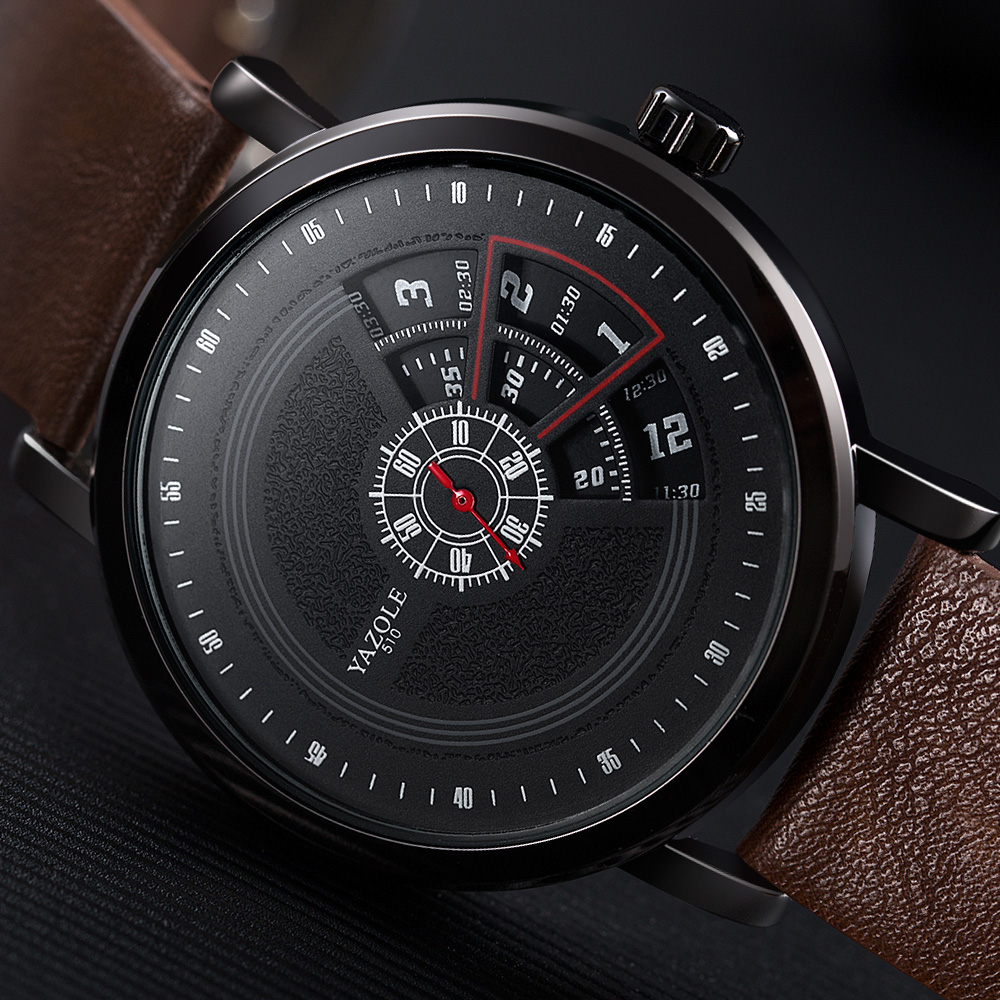 Reloj de pulsera de cuarzo UTHAI CQ57 para hombre, reloj con correa de cuero, reloj deportivo informal de negocios resistente al agua, marca superior Simple para hombre, nuevo 2020