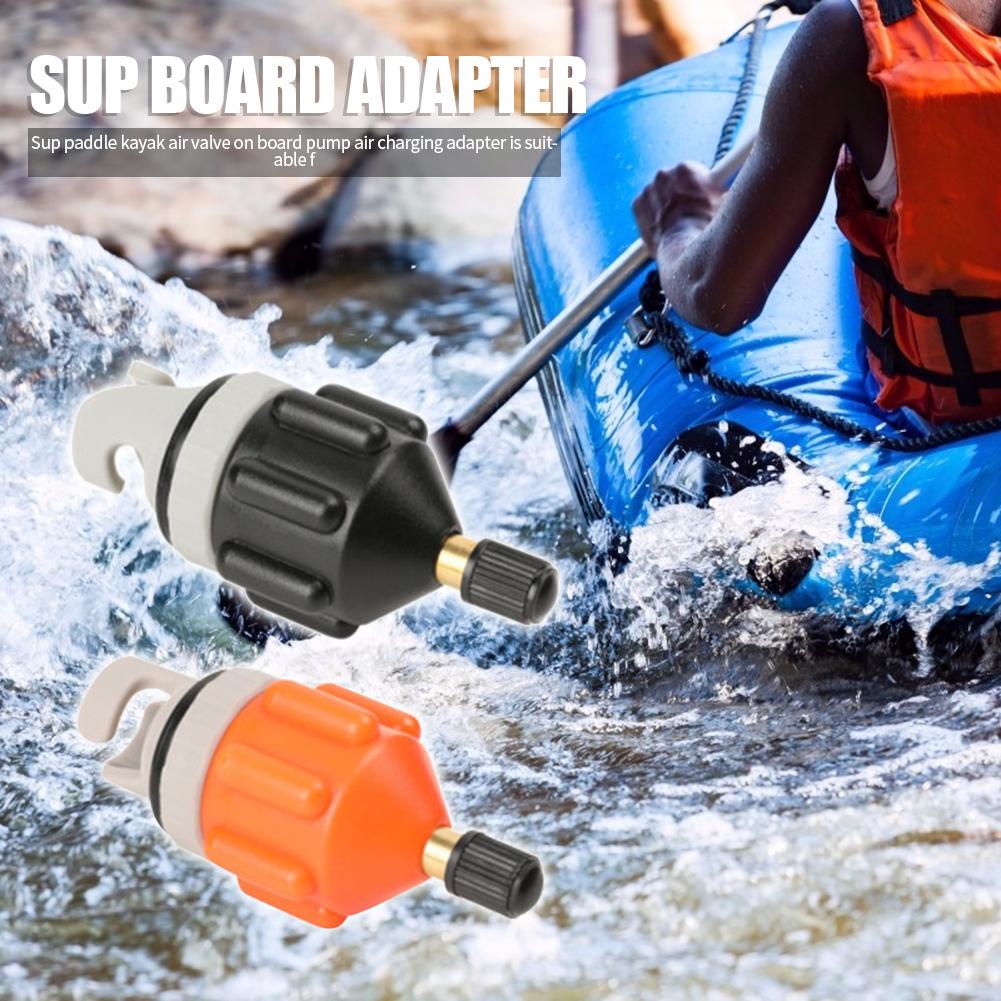Bền Không Van Chịu Mài Mòn Chèo Thuyền Không Van Nylon Thuyền Kayak Bơm Hơi Adapter Dành Cho SUP Ban