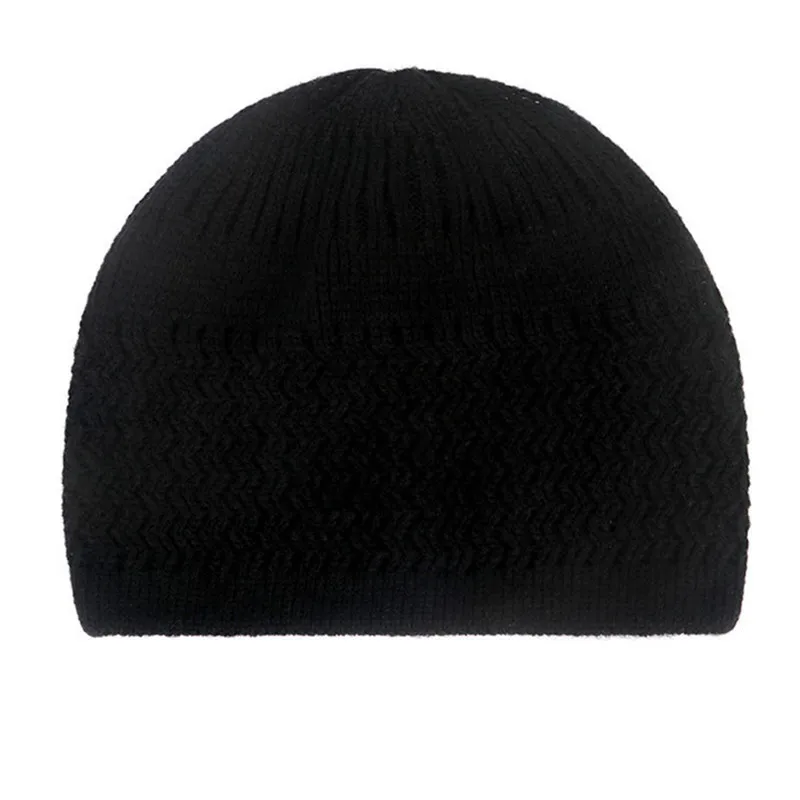 Áo Dệt Kim Hồi Giáo Nam Cầu Nguyện Mũ Giữ Ấm Mùa Đông Nam Beanies Bộ Đội Hồi Giáo Ramadan Do Thái Kippah Homme Nón Nam Bọc mũ Đội Đầu