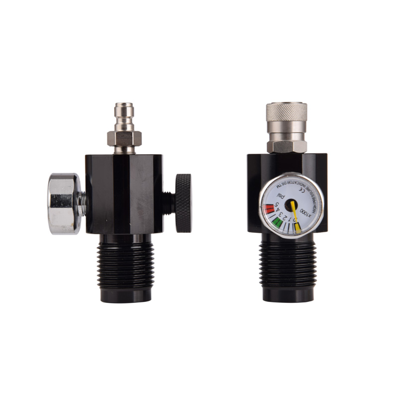 新しい Din アダプター 300bar/4500psi 航空機アルミニウム G5/8 バルブ、60cm ホース qc エンド付き