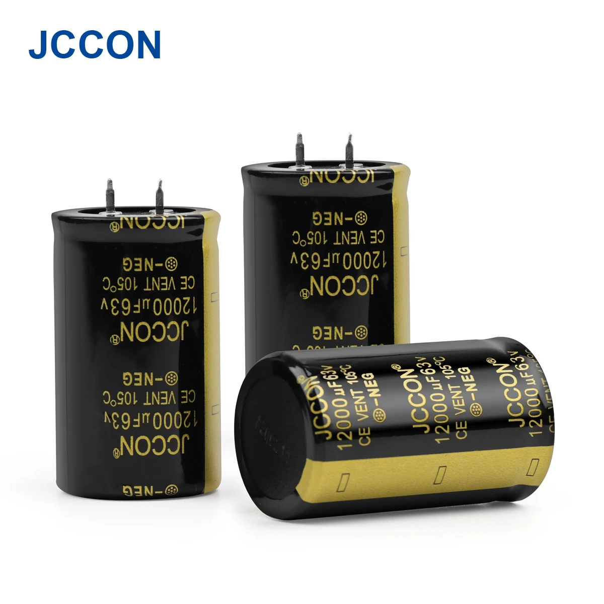 2 шт. JCCON аудио электролитический конденсатор 63 В 3300 мкФ 4700 мкФ 6800 мкФ 10000 мкФ 12000 мкФ 15000 мкФ 22000 мкФ с низким ESR для усилителя Hi-Fi