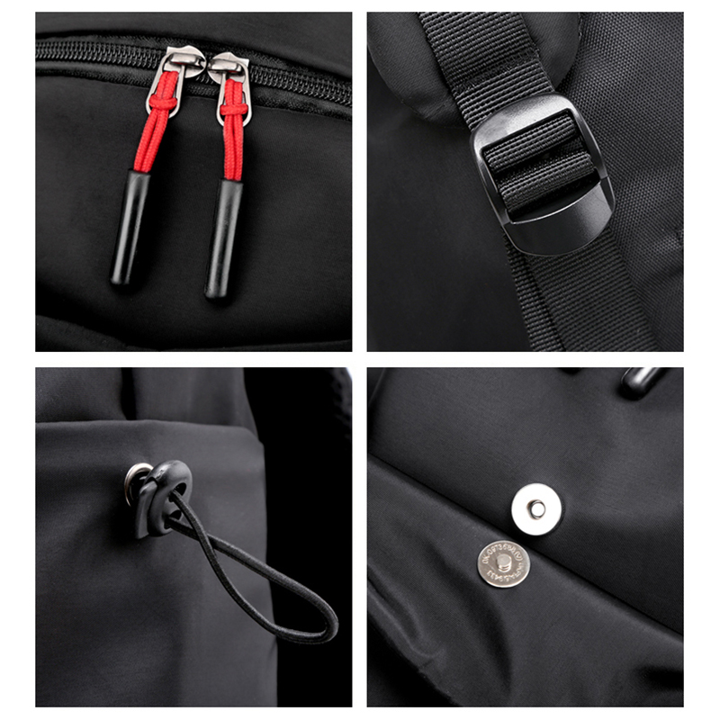 多機能防水バックパック男性高級学生スクールバッグノートブックバックパックカジュアルプリーツ 15.6 インチのラップトップバッグ男性のための