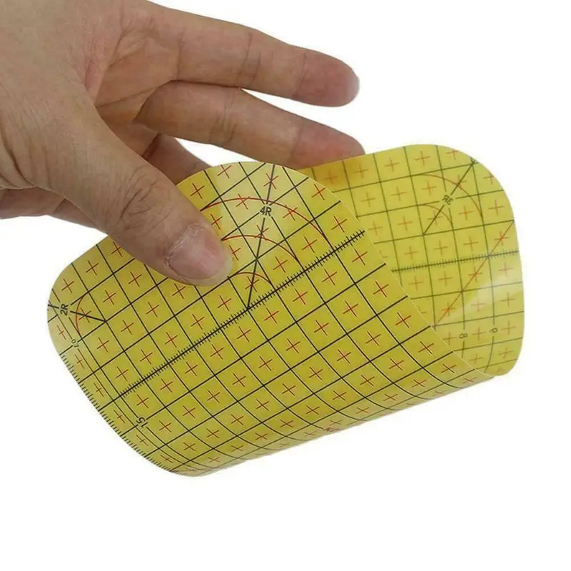1PCS Ironing Ruler Measuring Tool Hot Patchwork Tailor Craft Cloth Cutting Rulers Patchwork Ruler Quilting Rule